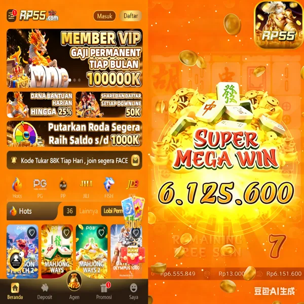 RP55 Slot Anti Rungkad Indonesia